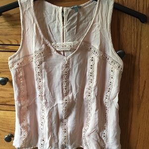 Charlotte Russe pink tank